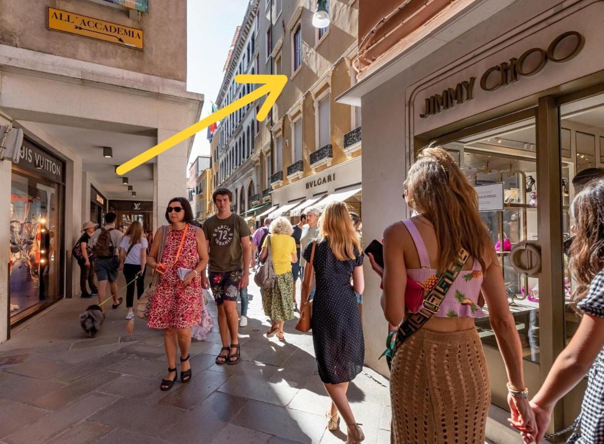 Venezia-San Marco View On Luxury Shopping Street Διαμέρισμα Εξωτερικό φωτογραφία